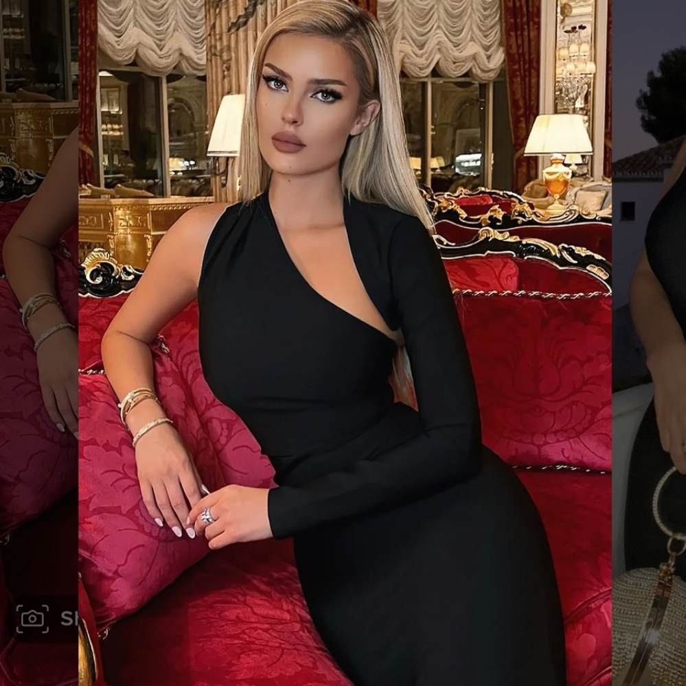 Fashion Nova bandage midi dress
